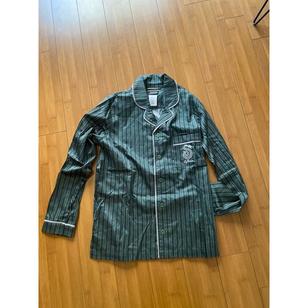 Pottery Barn Teen Harry Potter Slytherin House Pajama Top Only - Women's Small